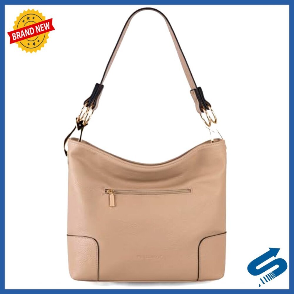 Medium Hobo Bag Top Handle Satchel Shoulder Purse Bucket Handbag - Picture 6 of 7
